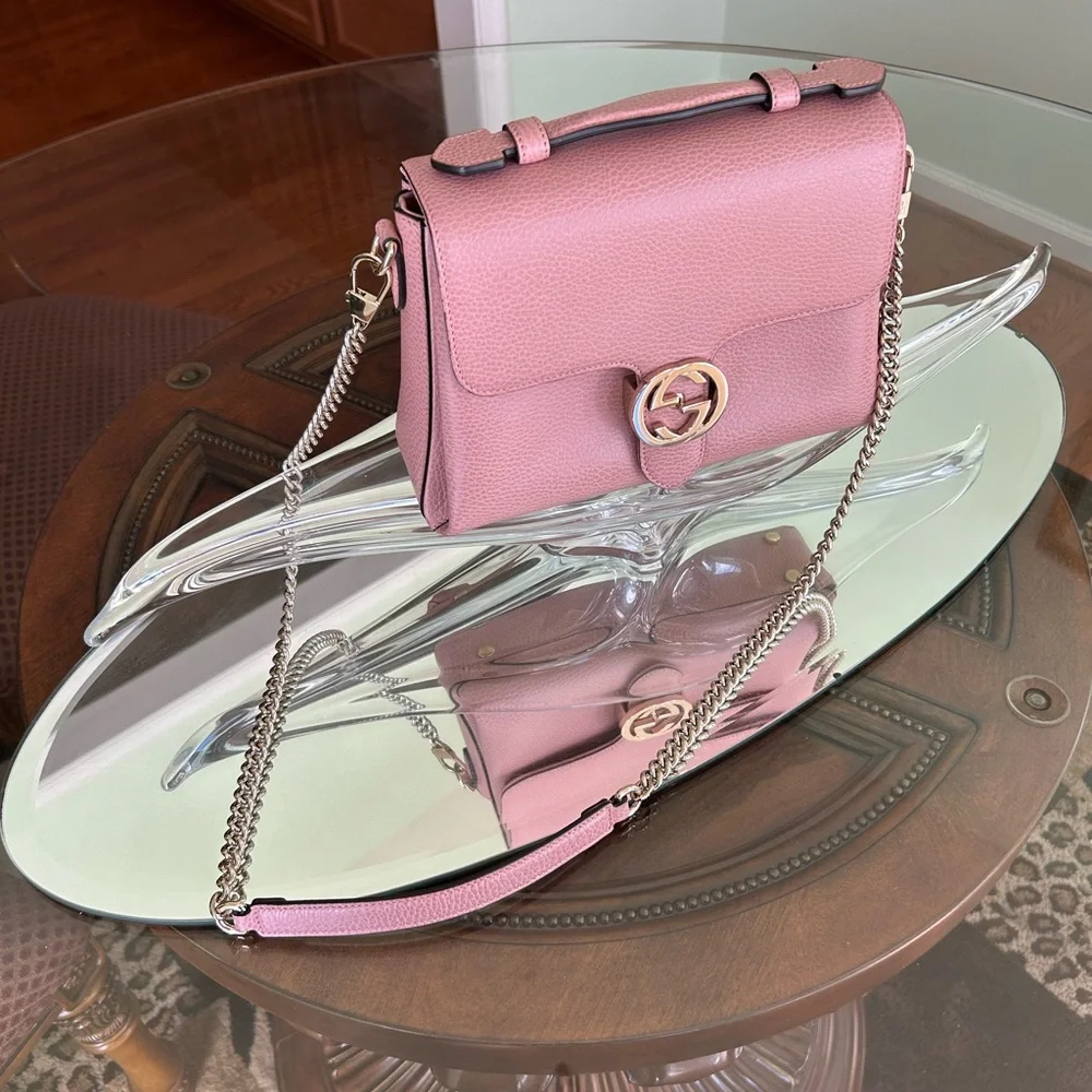 Gucci Pebbled Leather Bag - Picture 6 of 11